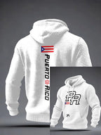 Men's Puerto Rico Print Hoodie