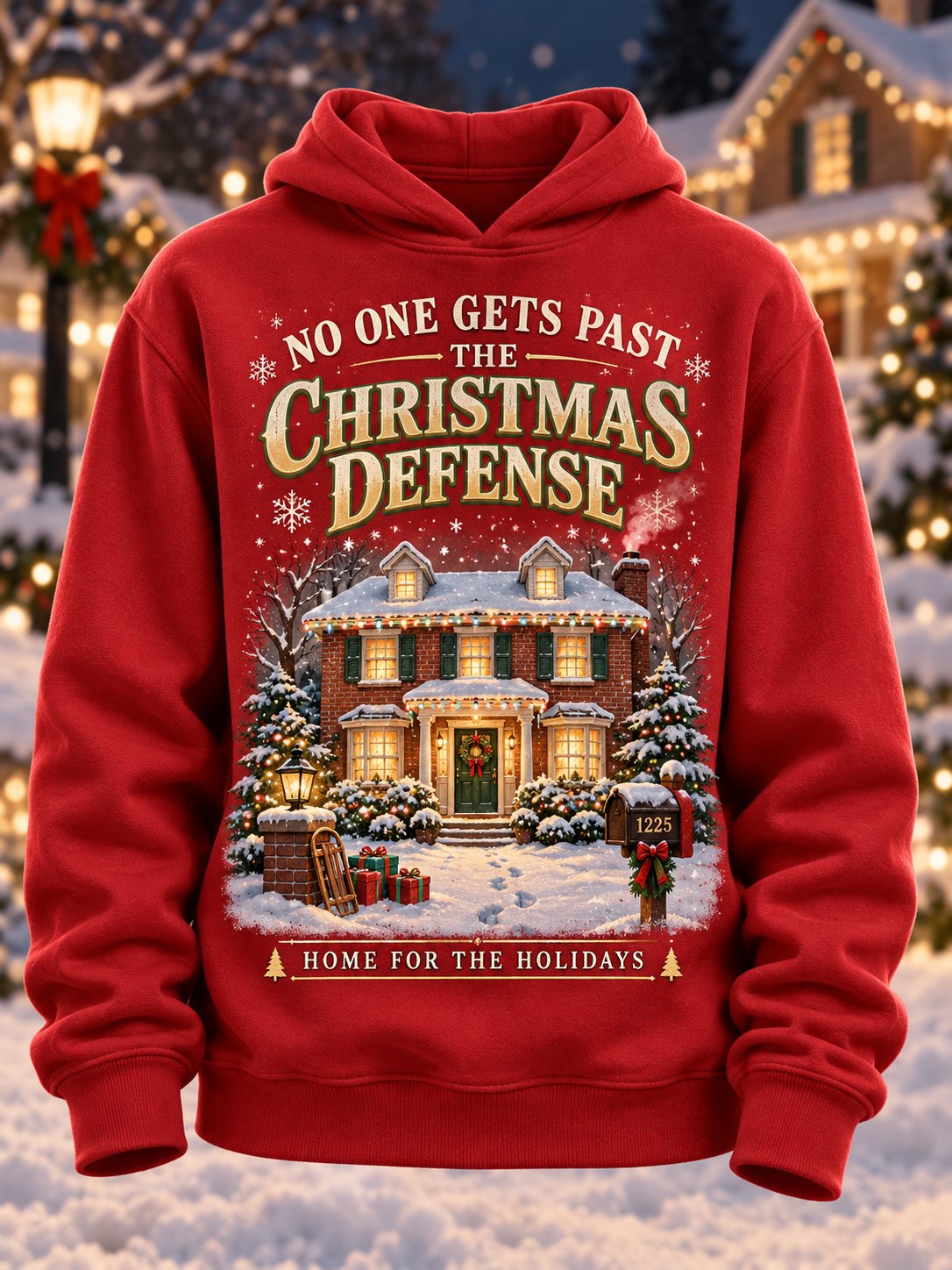 🔥🔥2nd 50% Off 🔥🔥Christmas Print men's Hoodie