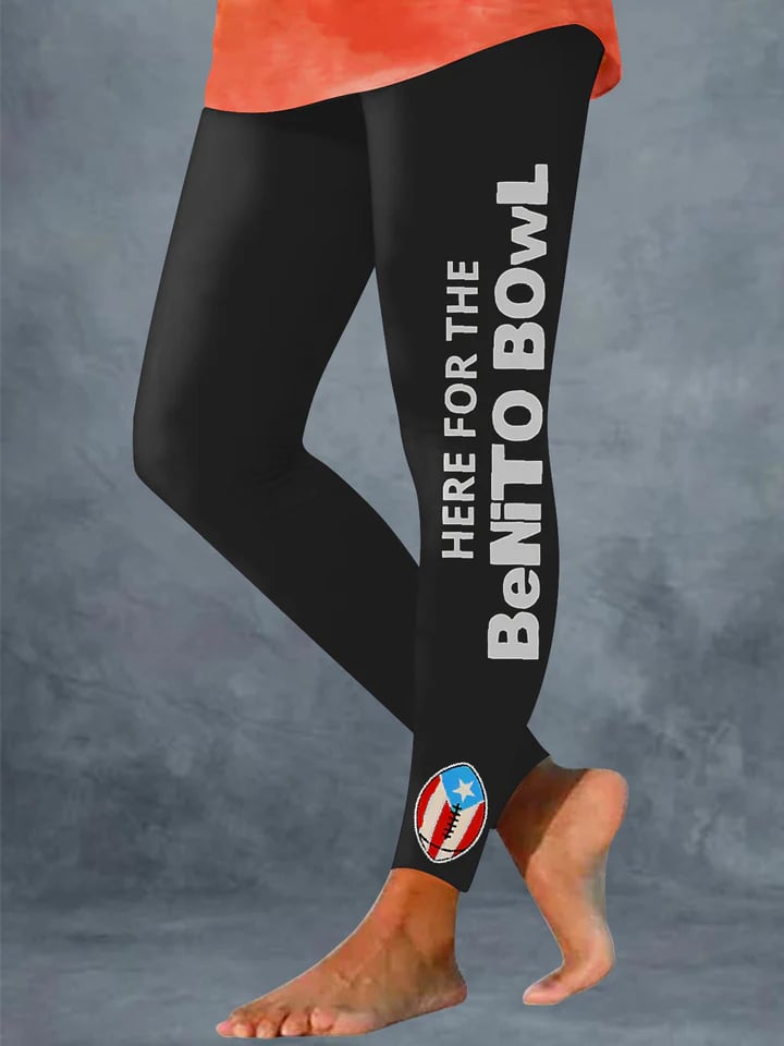 Puerto Rico Singer Boricua Decorate Printed Leggings