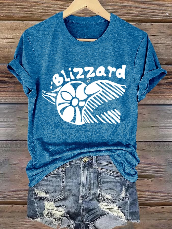 Women's Blizzard OZ Print Shirt