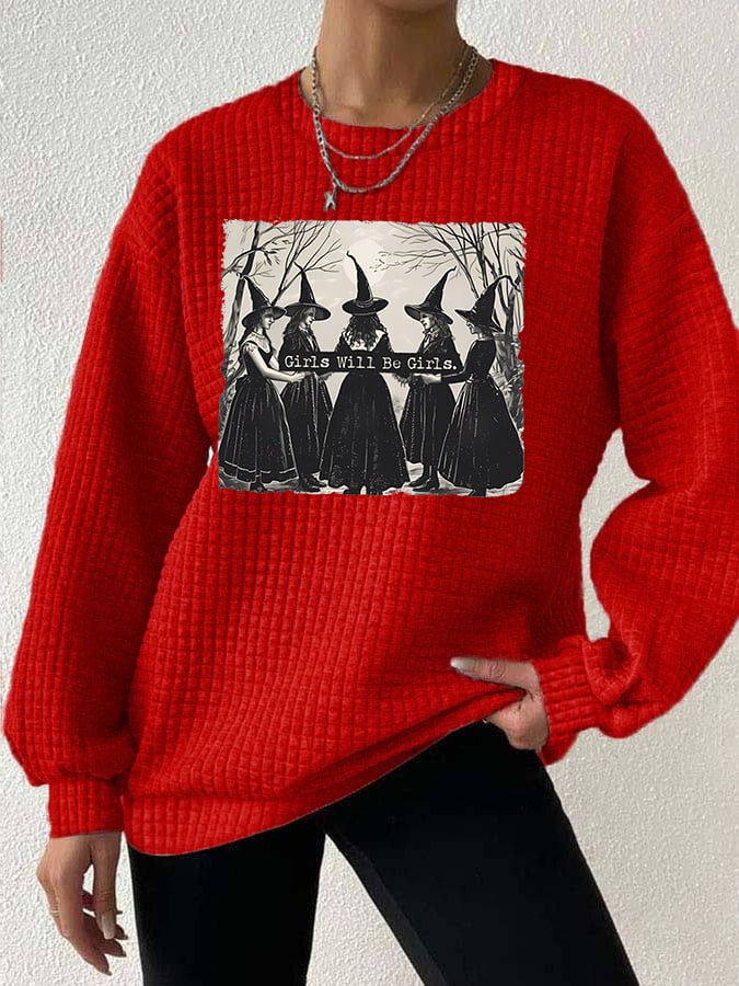Women'S Casual Halloween Sweatshirt