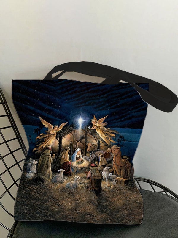 Nativity Print Bag