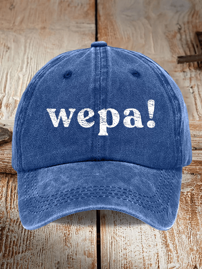 Wepa Puerto Rico Print Baseball Cap