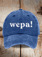 Wepa Puerto Rico Print Baseball Cap