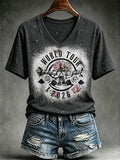 Women's Rock Tour Graphic Top