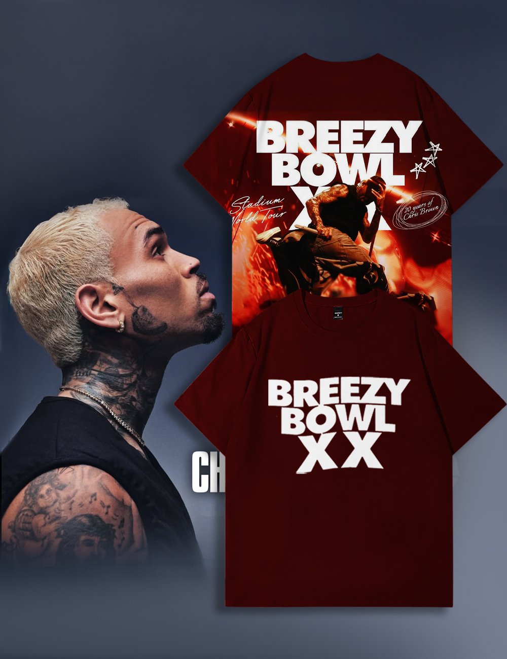Breezy Bowl XX 2025  Printed Tee