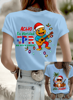 Puerto Rico Coquito LA navidad Printed T-shirts
