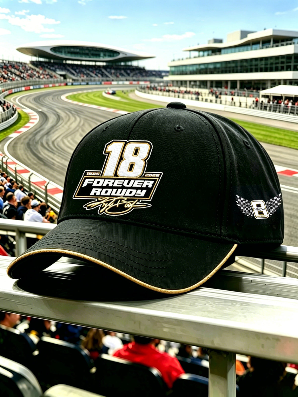 Unisex Racing-Print Hat
