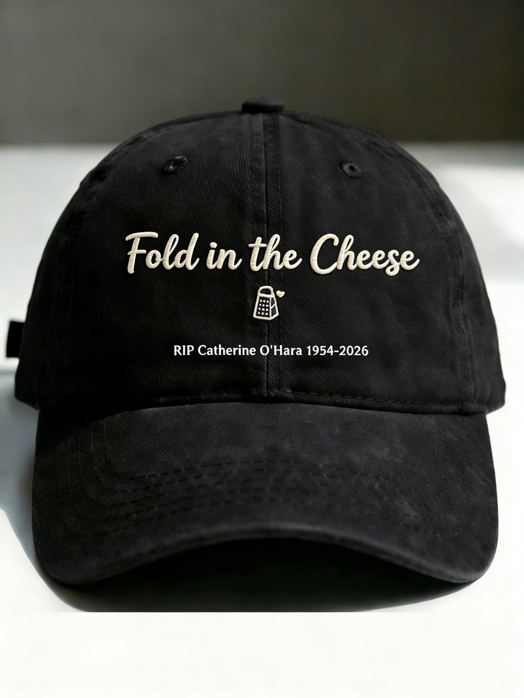 Unisex Retro Fold In The Cheese Printed Hat