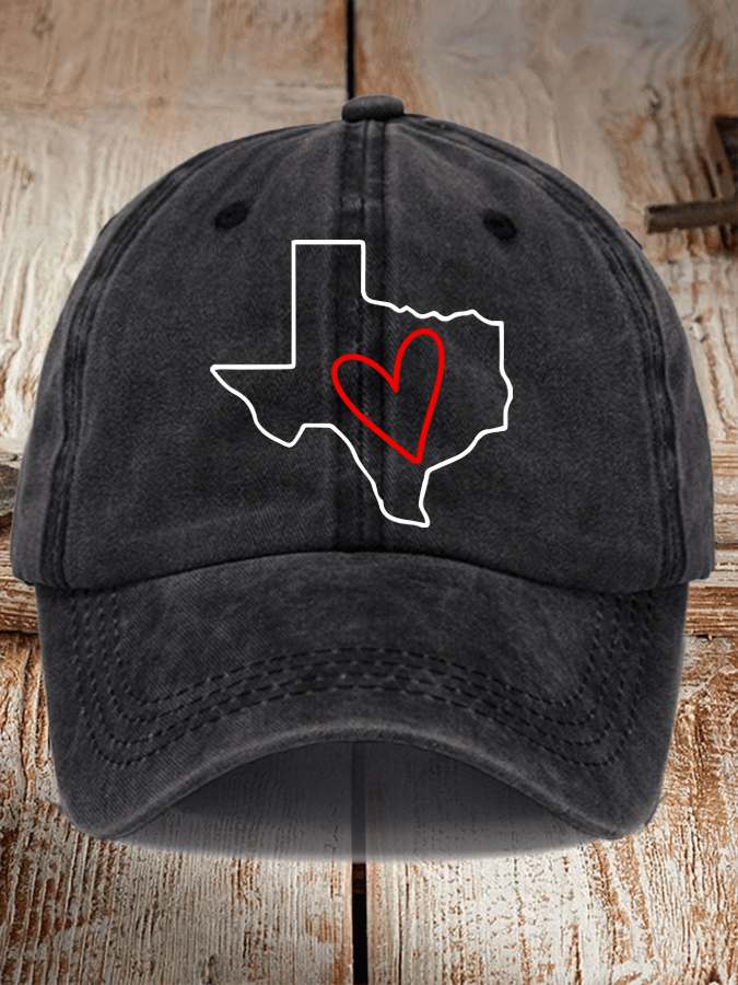 Texas Strong Printed Hat