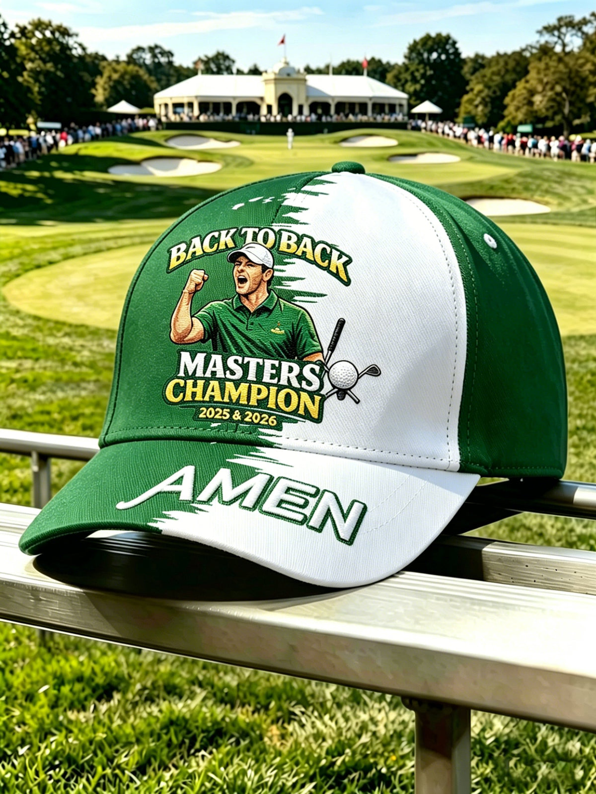 Unisex Golf-Print Hat