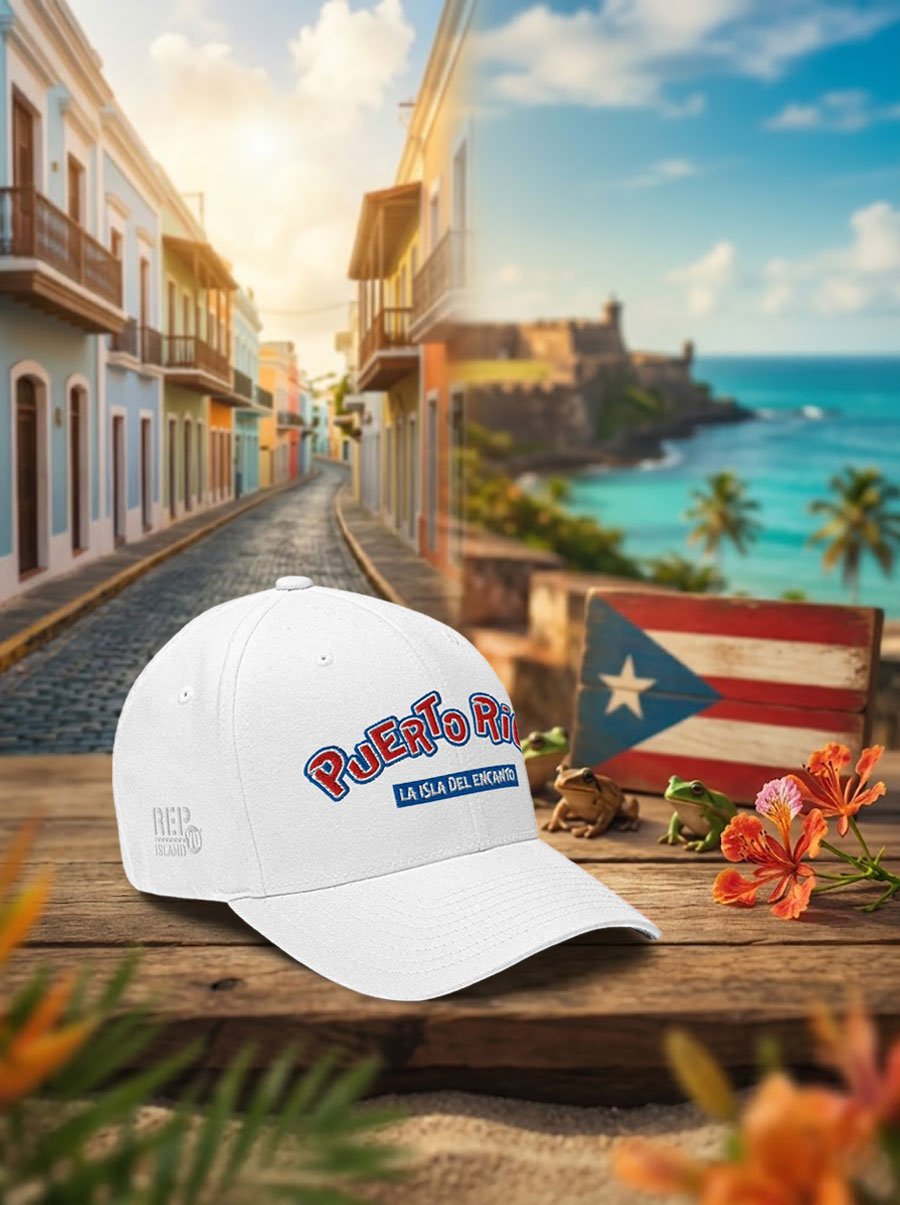 Unisex Puerto Rico Print Hat