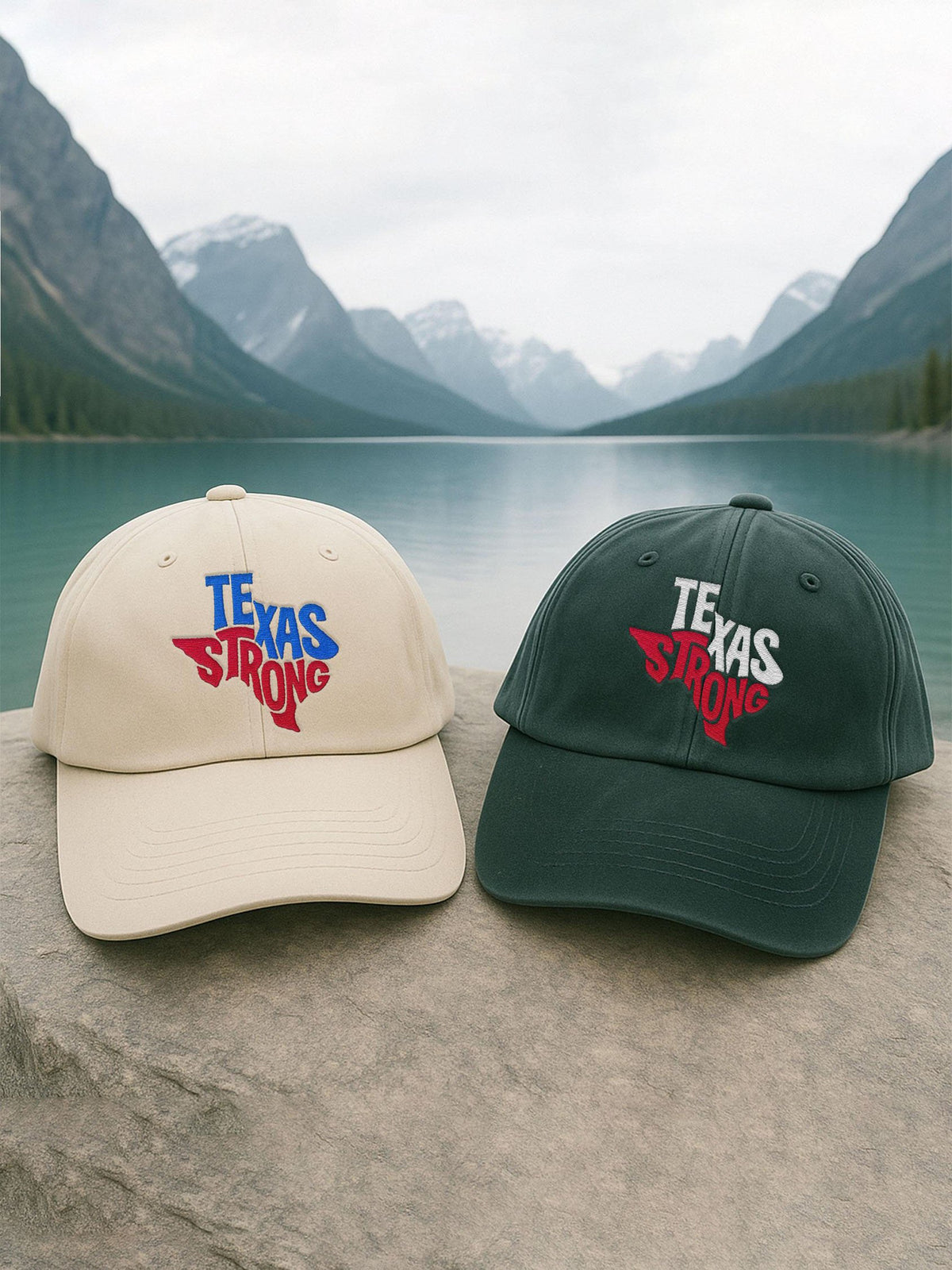 Unisex Texas Strong Print Hat