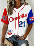 Women's Puerto Rico Baseball Jersey