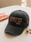 Unisex Feminist Quote he Truth Will Set You Free But First It Will Piss You Off Print Hat