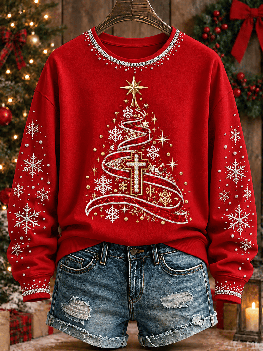 Women's Print Sweatshirt