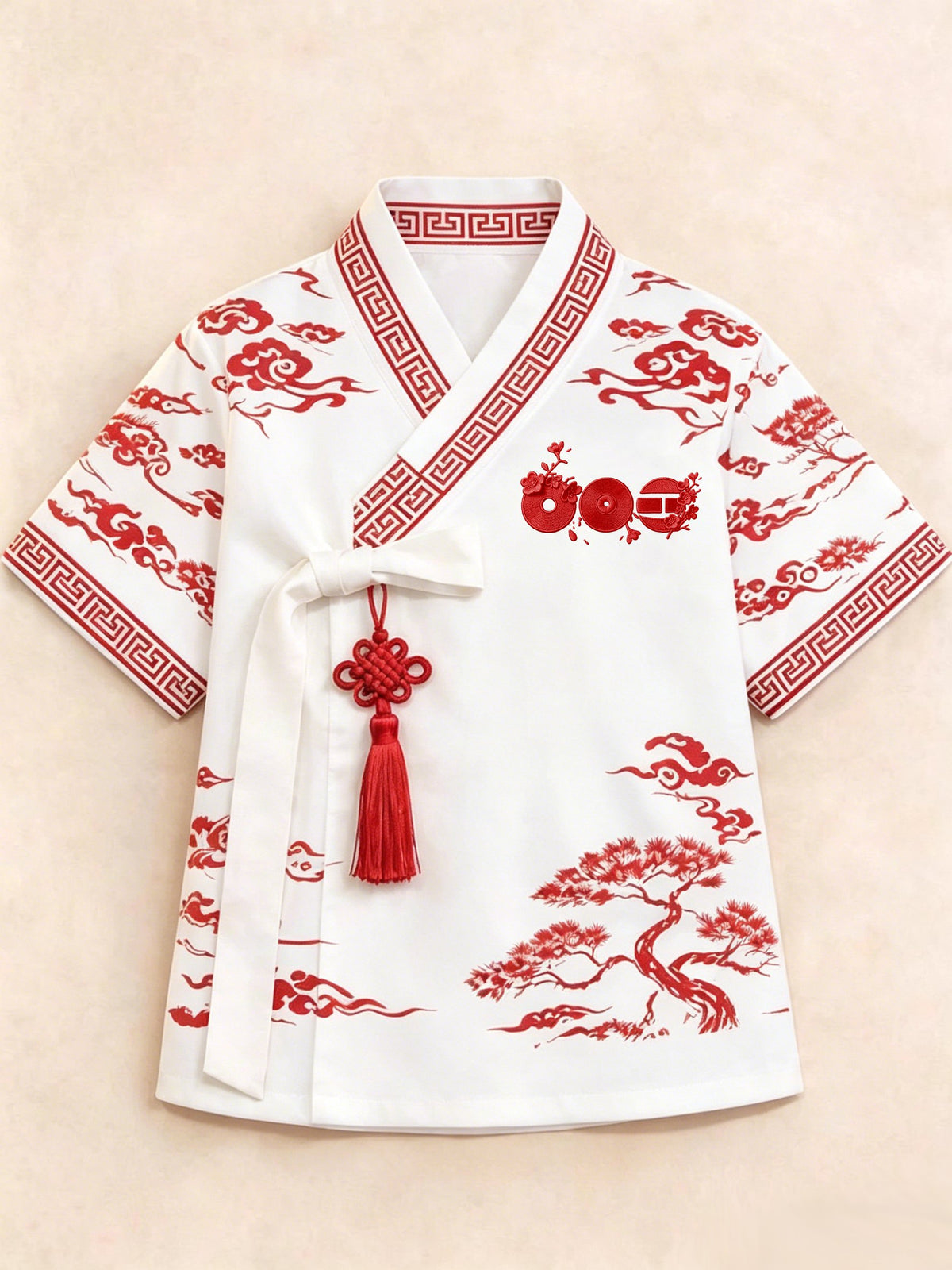 Women Concert-Inspired Jeogori Hanbok Top With Tassel