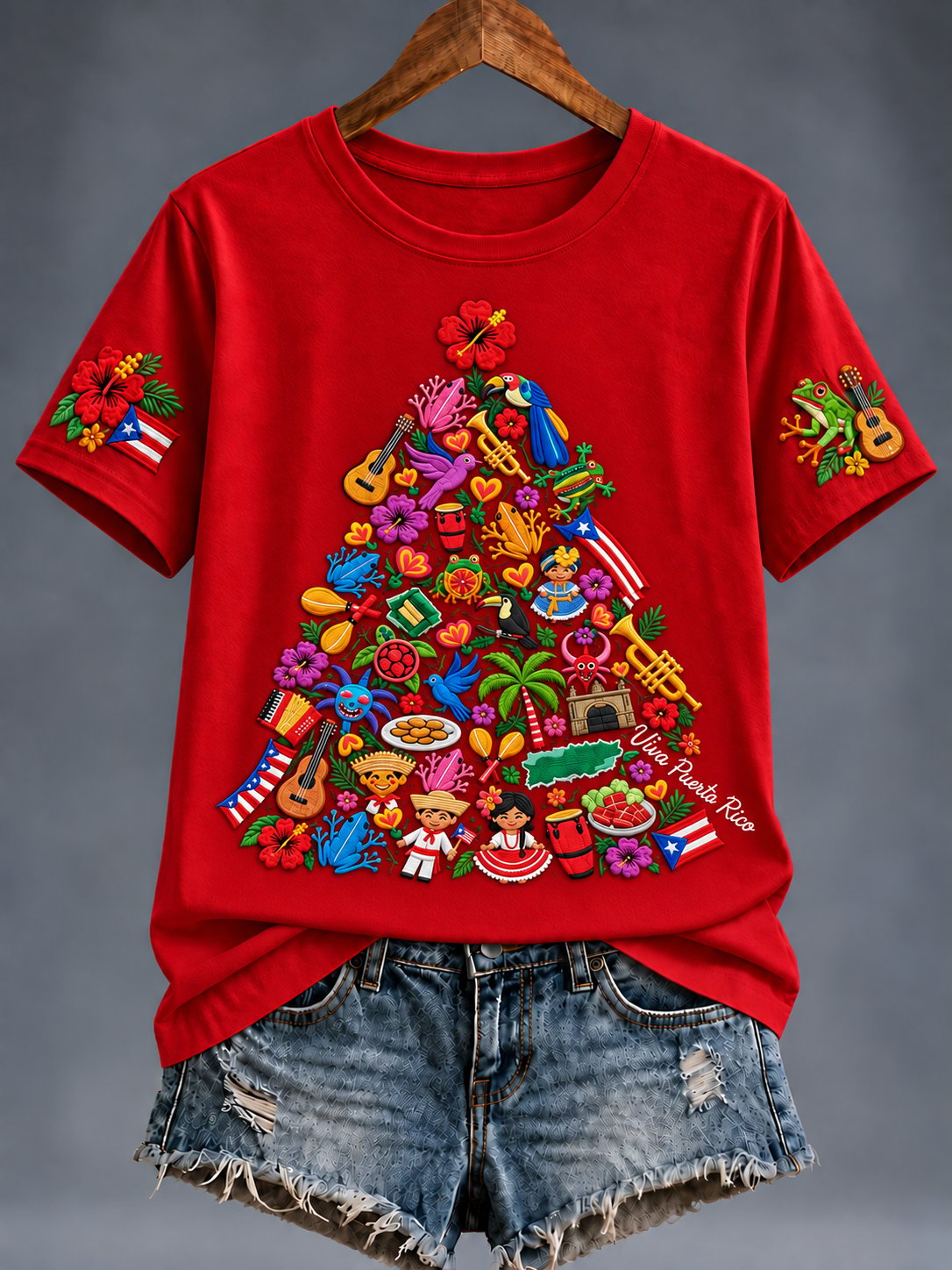 Women'S Christmas Print T-Shirt