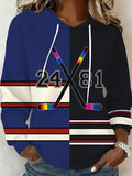 Women's Hockey Print Hoodie