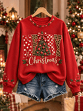 Men's Casual Christmas Print Top