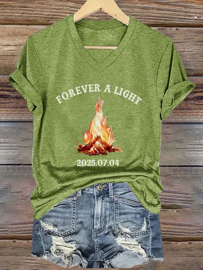 Women's Forever a Light Print  T-shirt