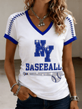 Women's Baseball Fan Short-Sleeve T-Shirt