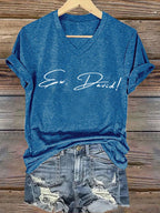 Women's Comedian Print T-shirt