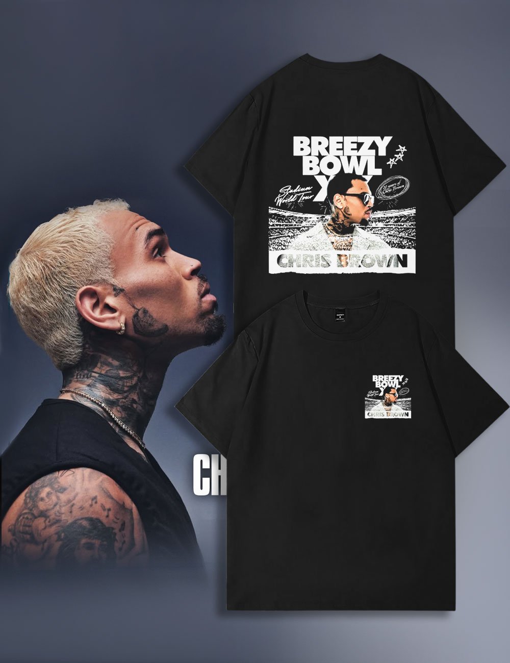 Breezy Bowl XX 2025 Vintage Tour Tee Music Shirt