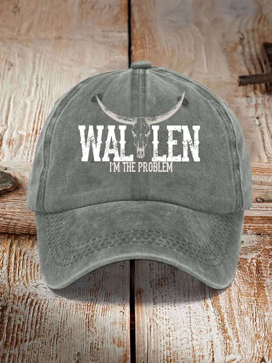 I'M The Problem Print Baseball Cap