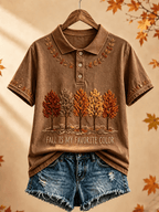 Women's Fall Is My Favorite Color Print T-shirt