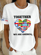 Women's Together We Are America T-shirt