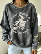 Women's Midnight Margaritas Print Casual Sweatshirt