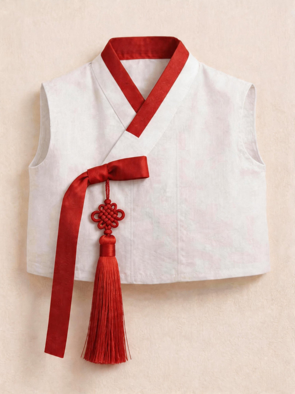 Women Concert-Inspired Jeogori Hanbok Top With Tassel