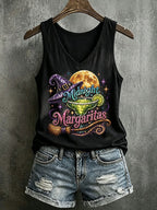 Women's Midnight Margaritas Printed Tank Top