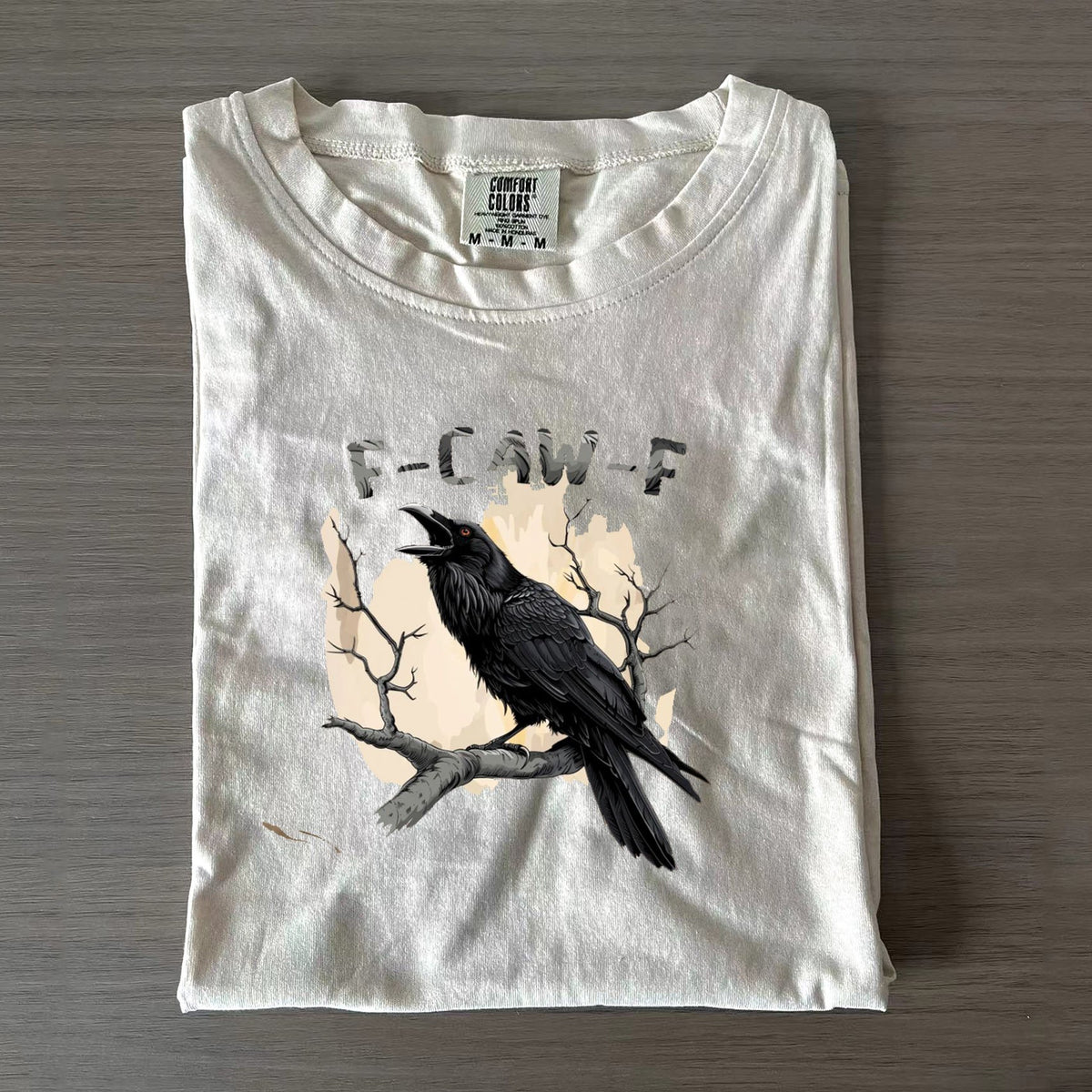 F-Caw-F Raven Funny Halloween T-shirts