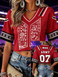 Women's Music Art Print T-Shirt