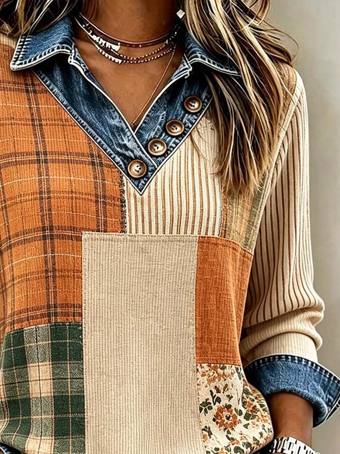 Women'S Casual Printed Top