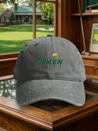 Golf Cap - Vintage Style Sport Hat for Golf Fans