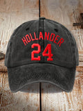 Stupid Canadian Wolf Bird Hockey Romance Printed Baseball Cap