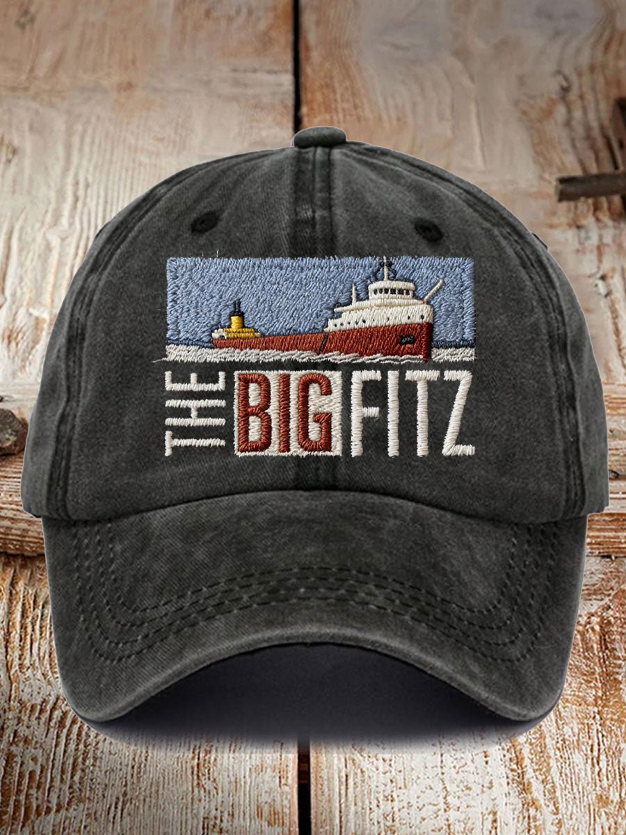 The Big Fitz Print Baseball Cap