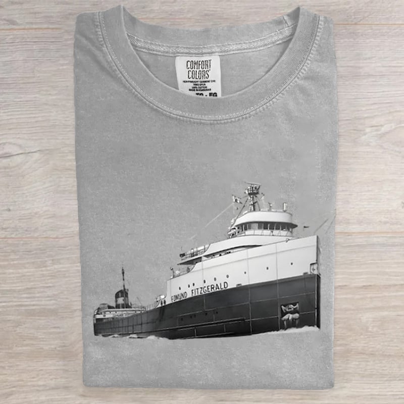 Edmund Fitzgerald Art Print T-Shirt
