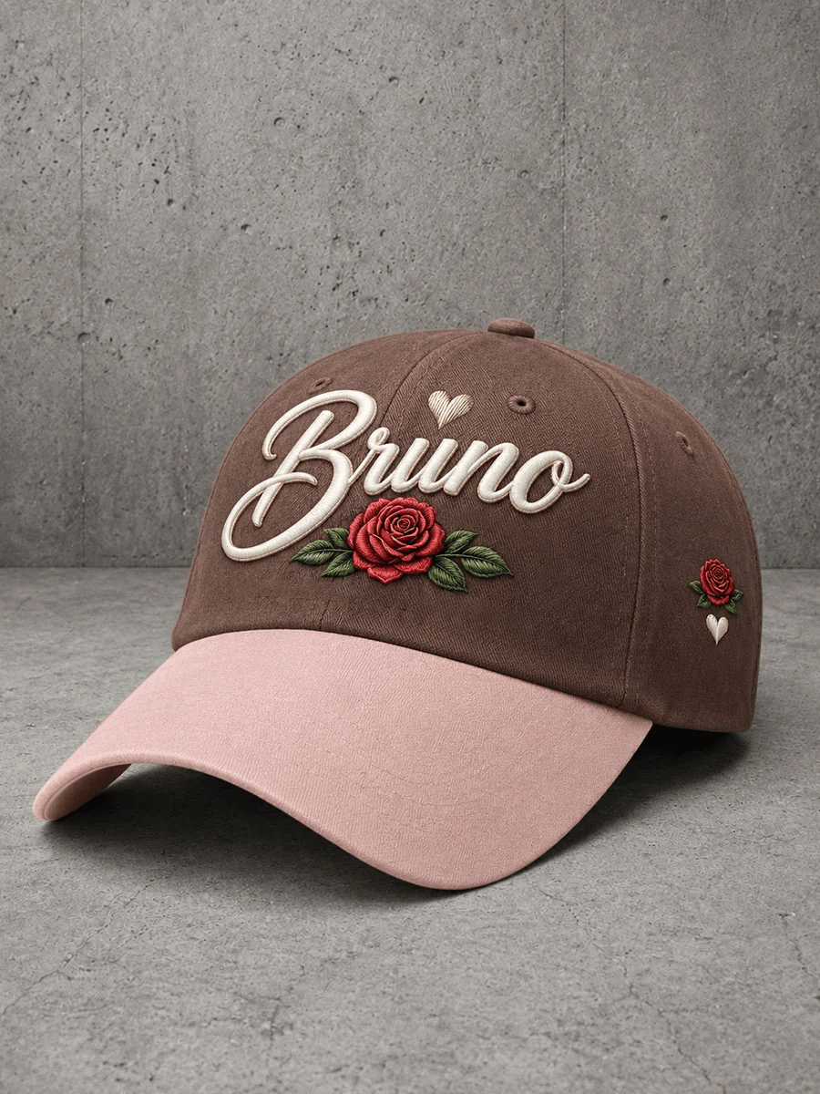 Unisex Vintage Musical Tour Print Casual Hat