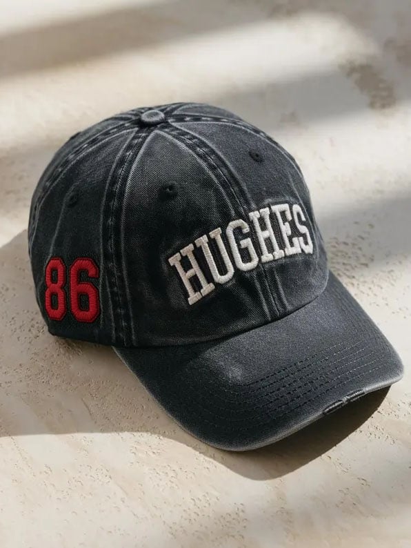 Unisex Retro USA Ice Hockey 86 Printed Hat