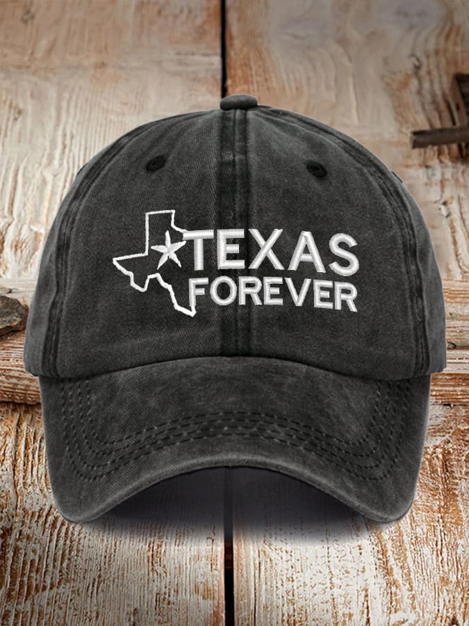 Unisex Texas Forever Print Hat