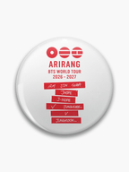Music Art Pin Buttons
