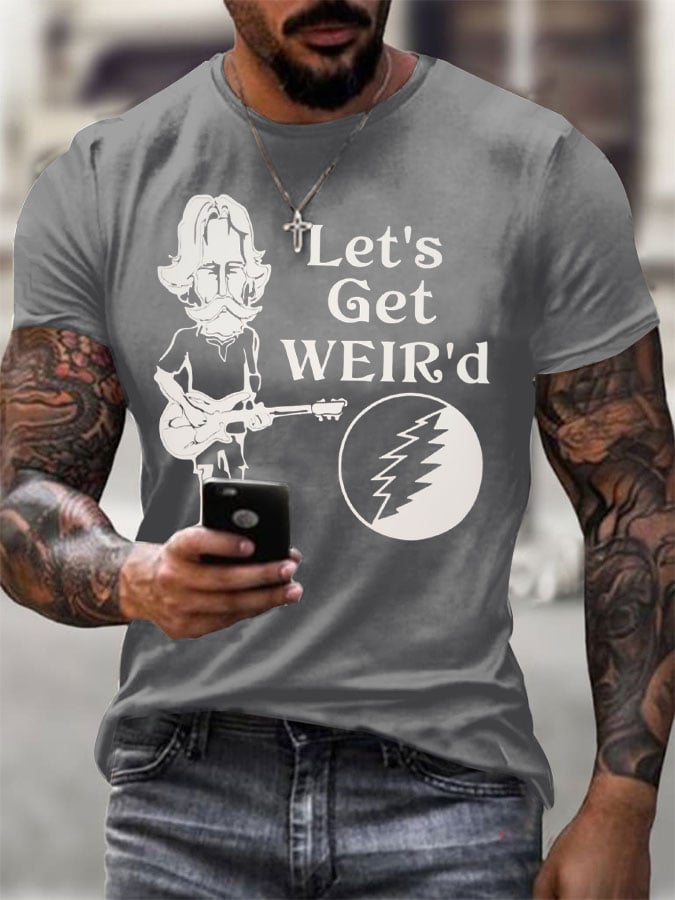 Men's RIP Print Casual Printed T-shirt
