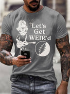 Men's RIP Print Casual Printed T-shirt