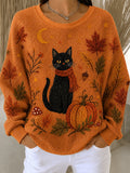Women'S Casual Printed Sweatshirt