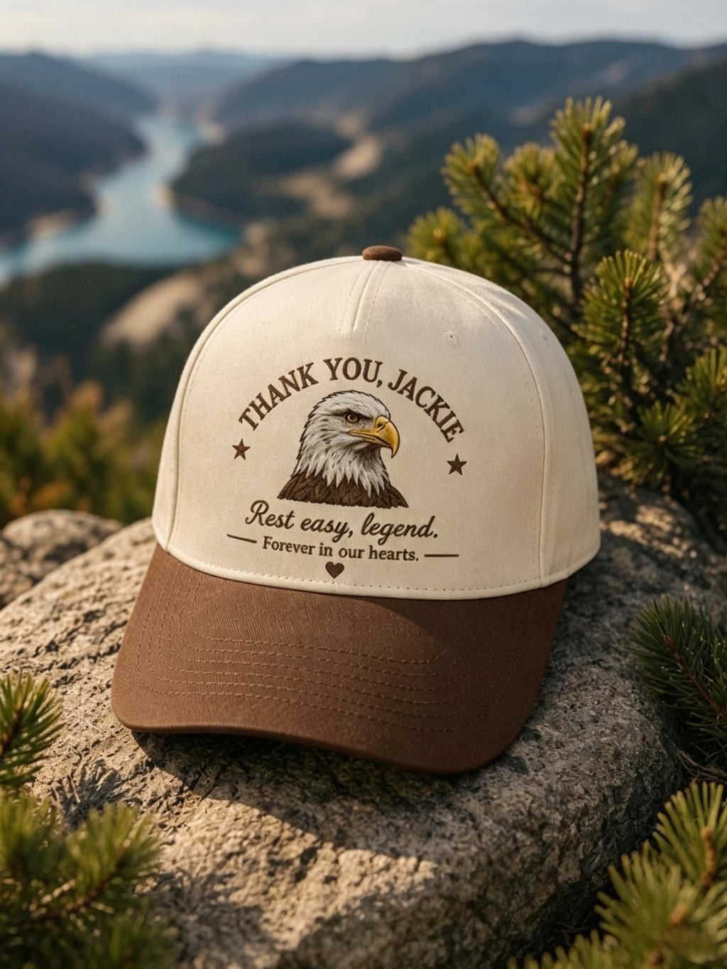 🔥🔥2nd 50% Off 🔥🔥Unisex Jackie The Eagle Printed Hat