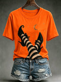 Women's Halloween Print Top